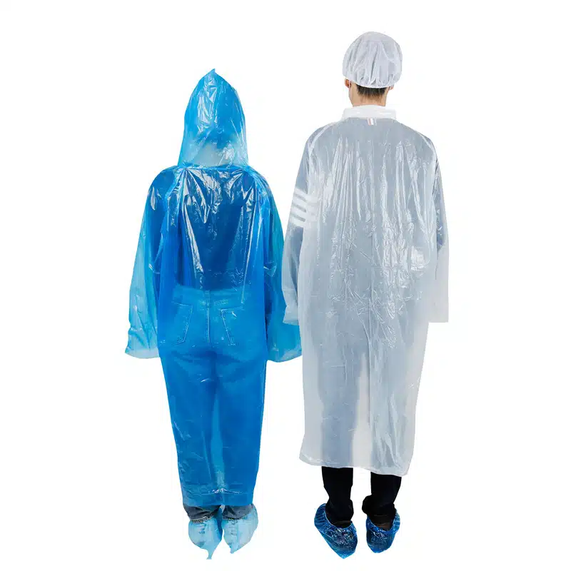 Disposable waterproof PE unisex frocks — изображение 2