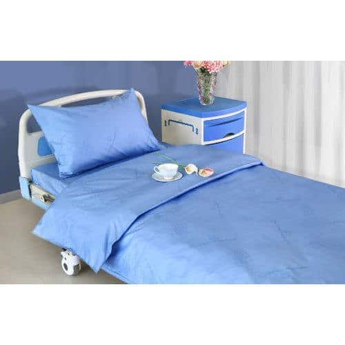 Hospital bed discount sheets and blankets