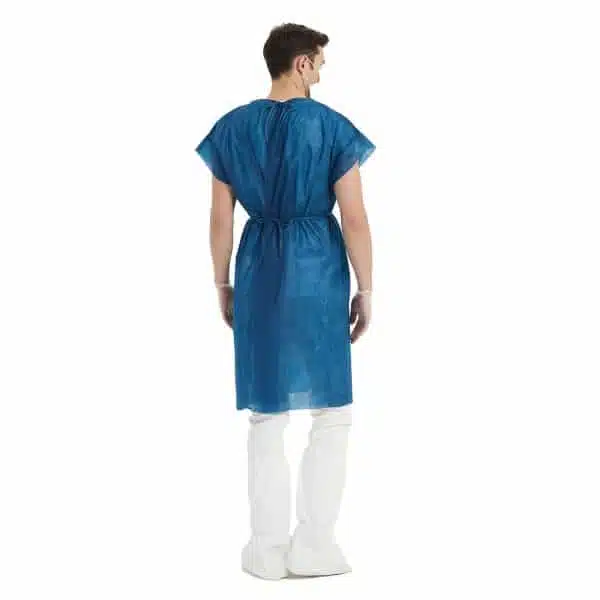 Disposable non woven patient gown for hospital - Imagen 2