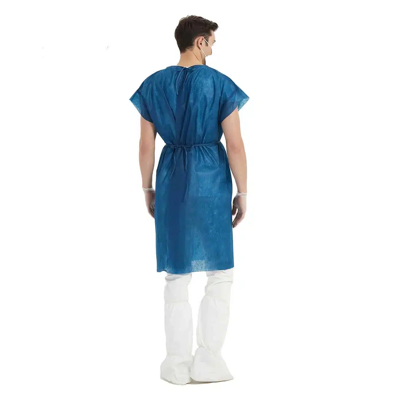 Disposable non woven patient gown for hospital - Image 2