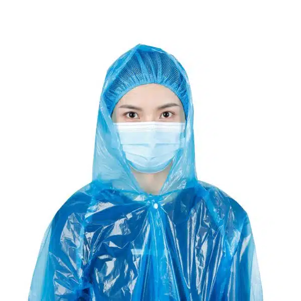 Disposable waterproof PE unisex frocks — изображение 3