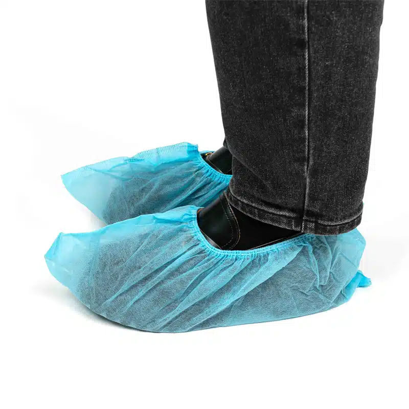 Disposable standard PP non woven shoe cover - Imagem 2
