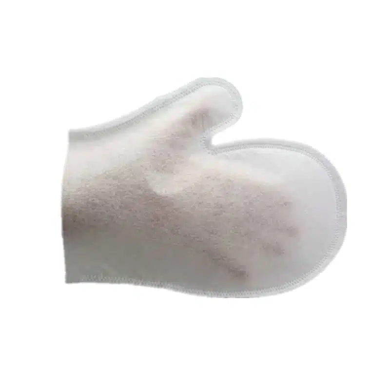 Disposable non woven patient body bath glove – Image 2