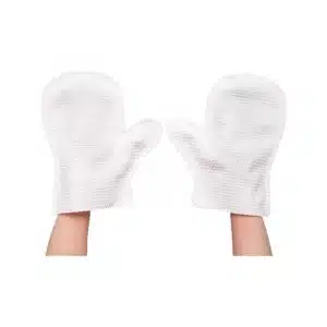 Disposable non woven patient body bath glove