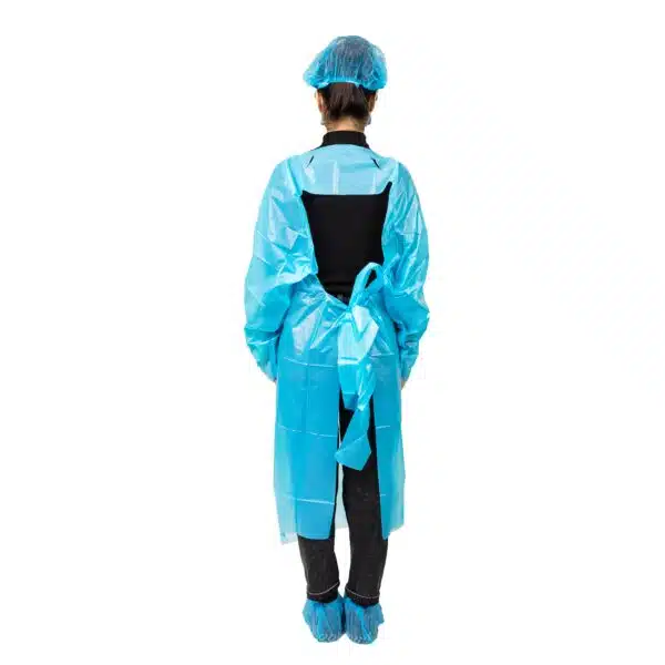 AAMI CPE isolation gown with thumb loop for hospital - รูปภาพ 4