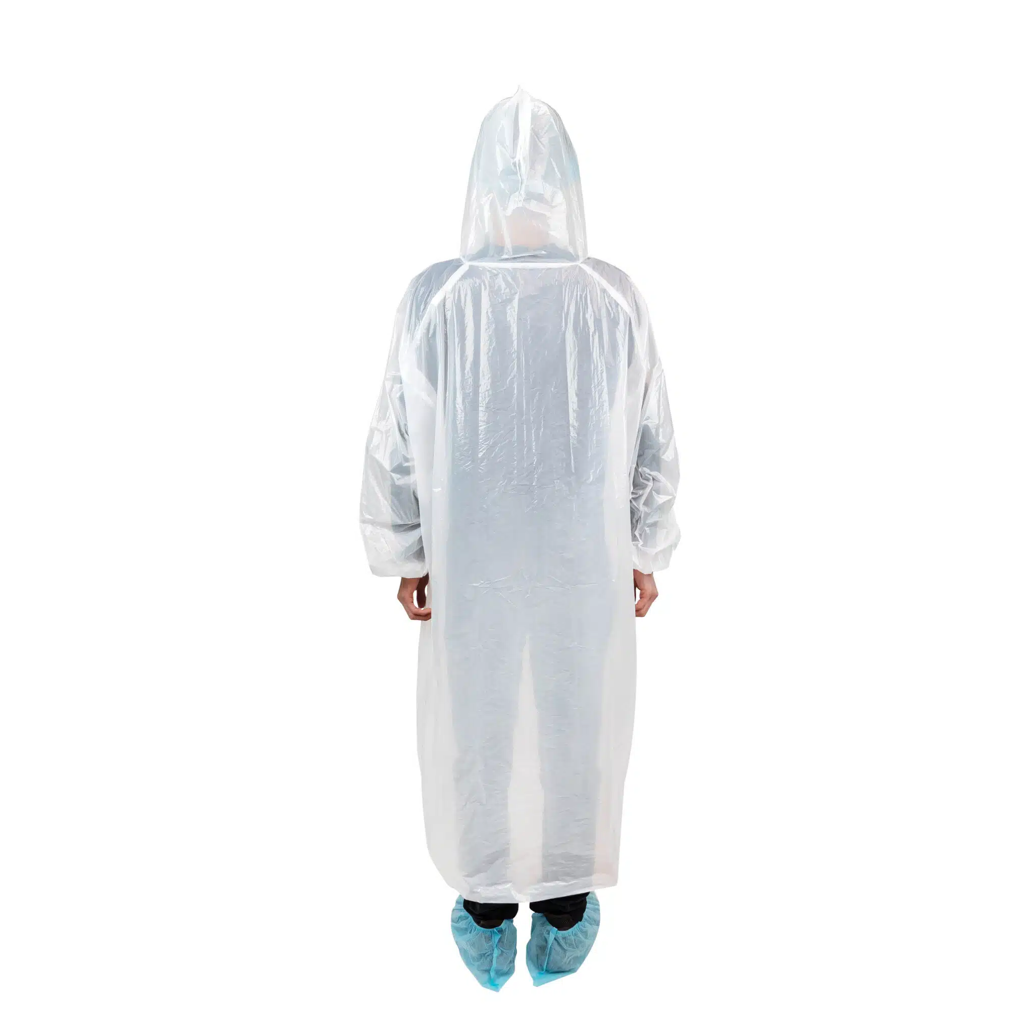 Extra large PE plastic raincoat - 이미지 3