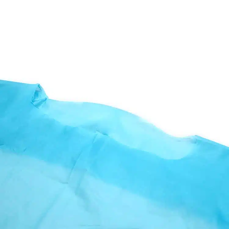 AAMI CPE isolation gown with thumb loop for hospital - Image 6