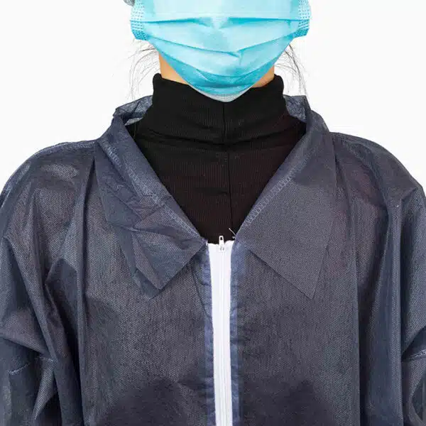 Breathable disposable PP non woven jumpsuits – Image 4