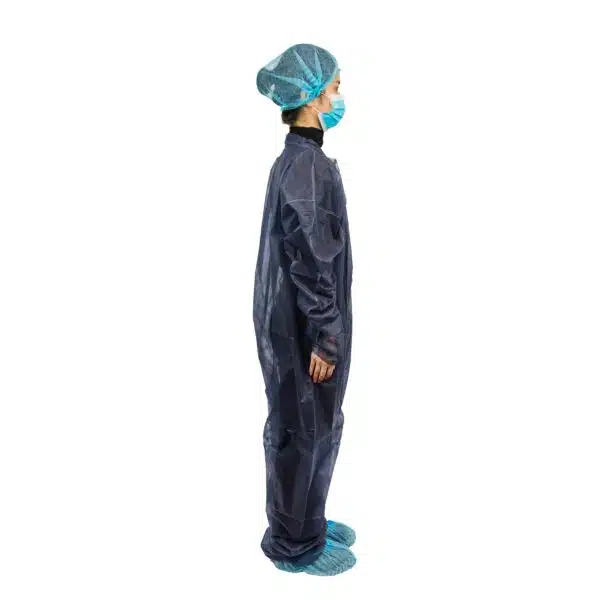 Breathable disposable PP non woven jumpsuits – Image 2