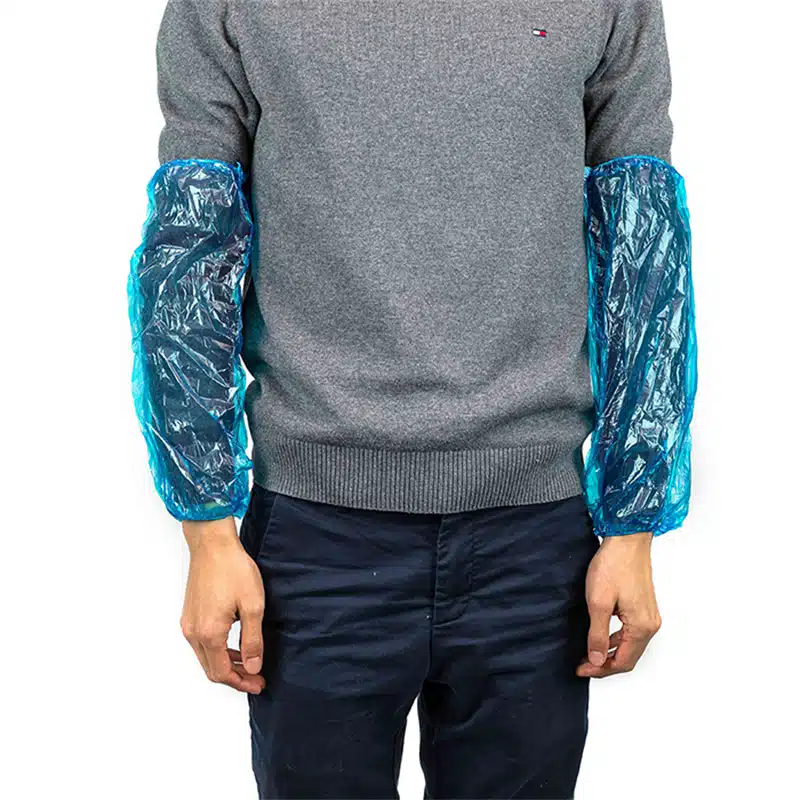 ⁦Disposable pe sleeve, plastic arm sleeve protectors⁩ - الصورة ⁦3⁩