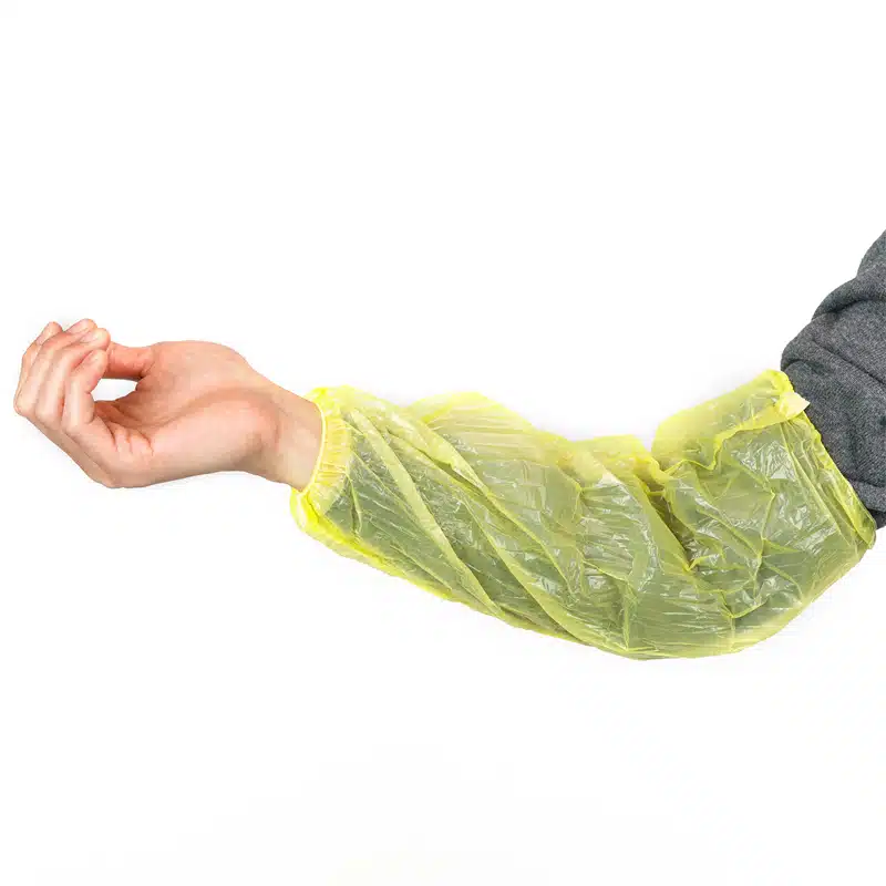 Colorful disposable PE arm sleeve cover - Imagen 6