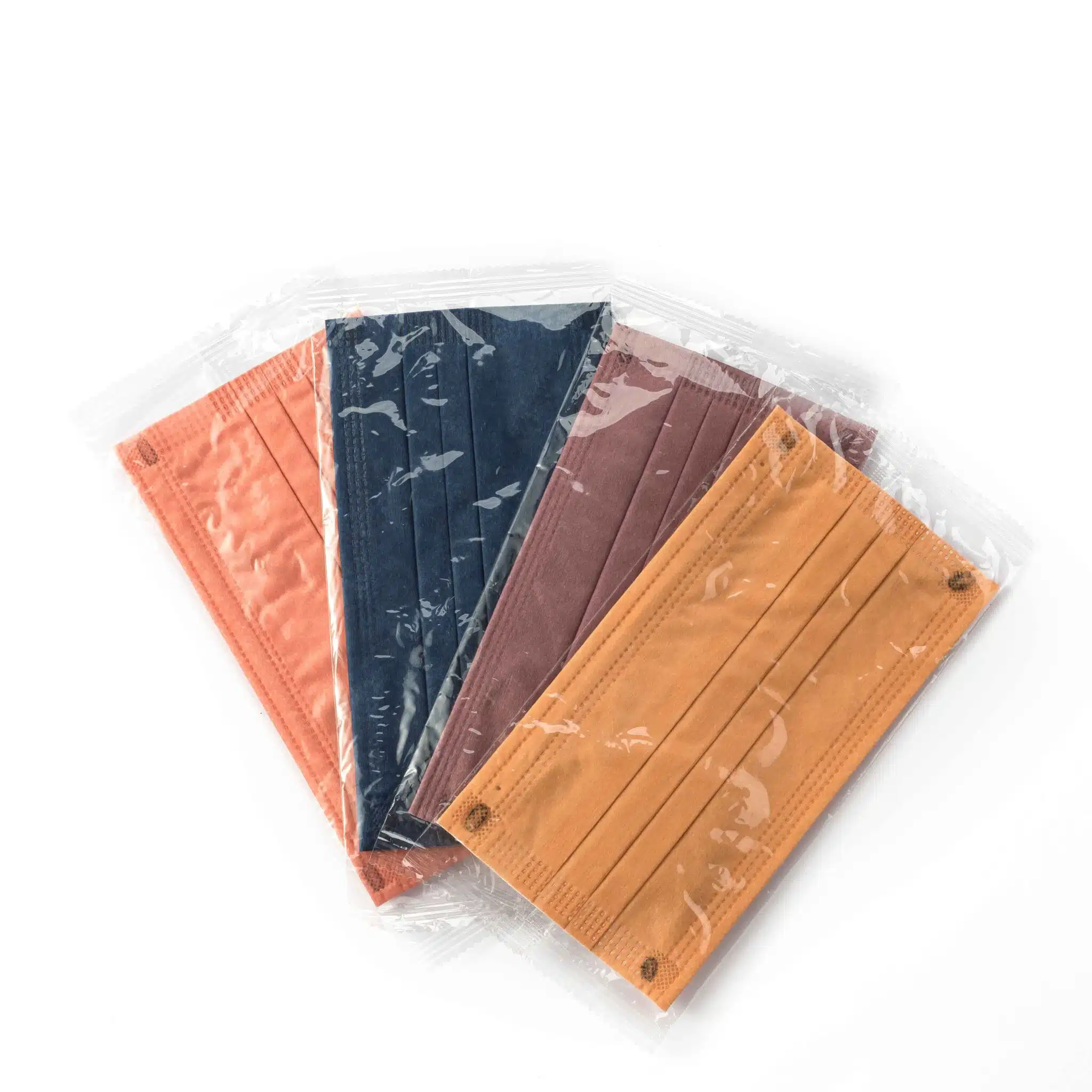 Disposable 3ply spunlace fashion colored face masks - รูปภาพ 2