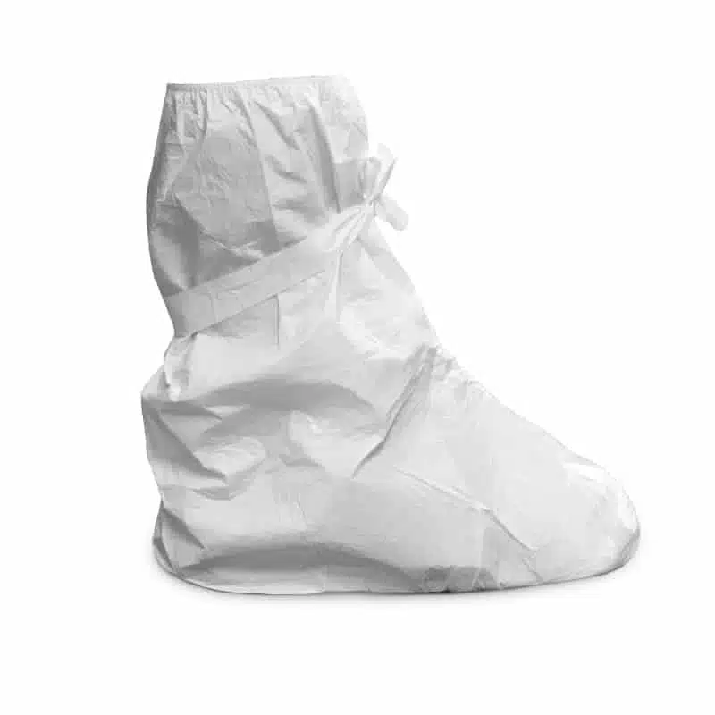 Microporous non woven overboot