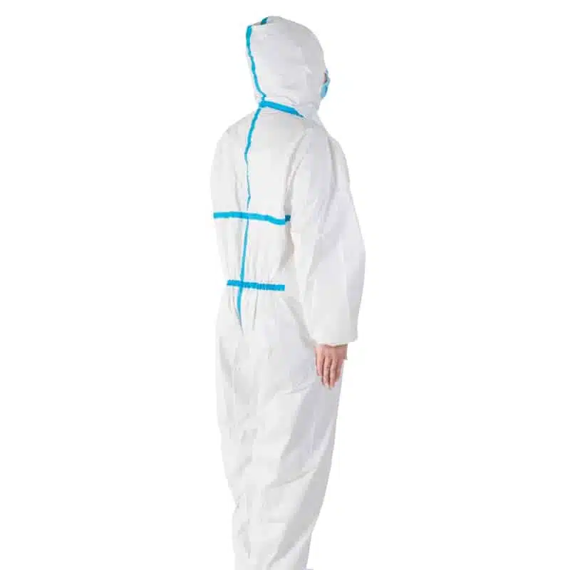 EN14126 standard medical disposable coverall - Imagem 2