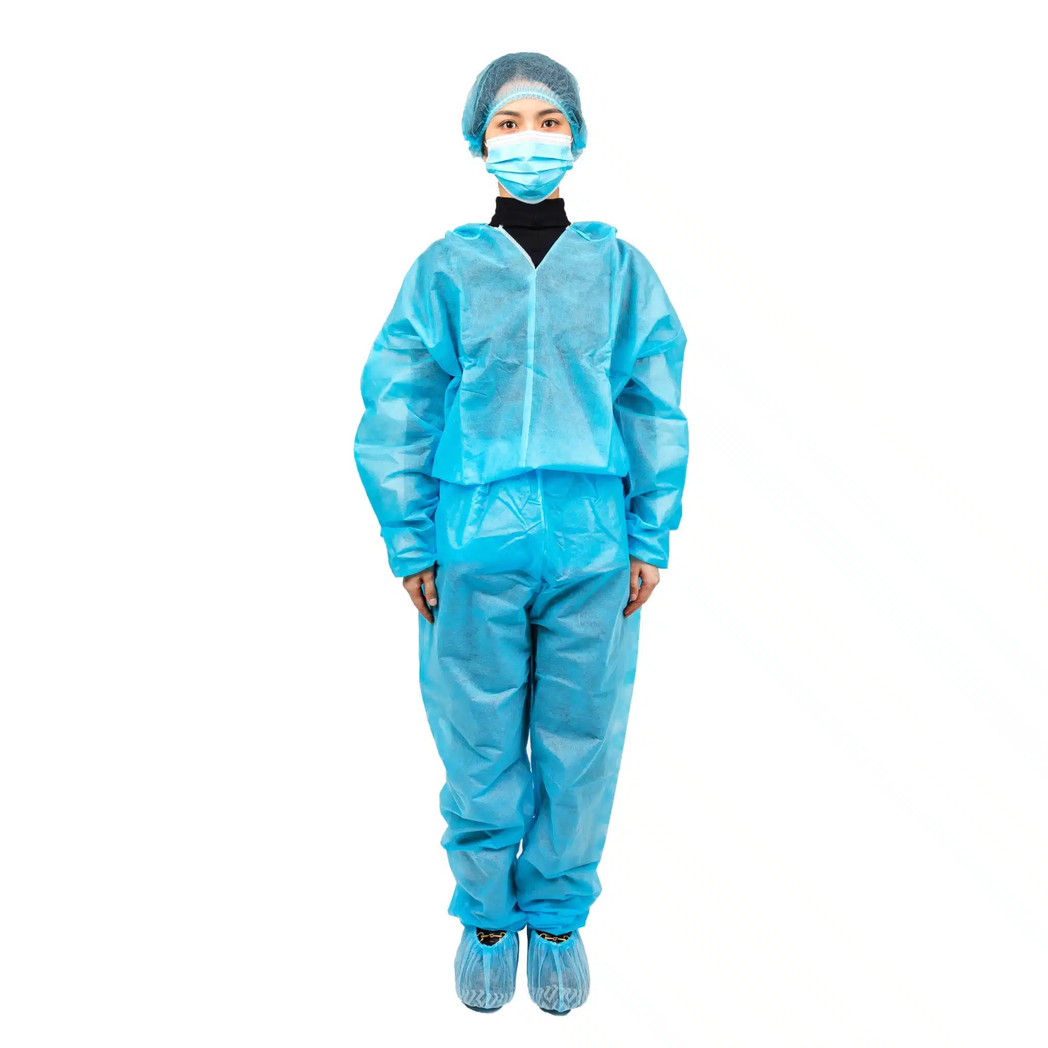 Trajes desechables de PP para la industria alimentaria