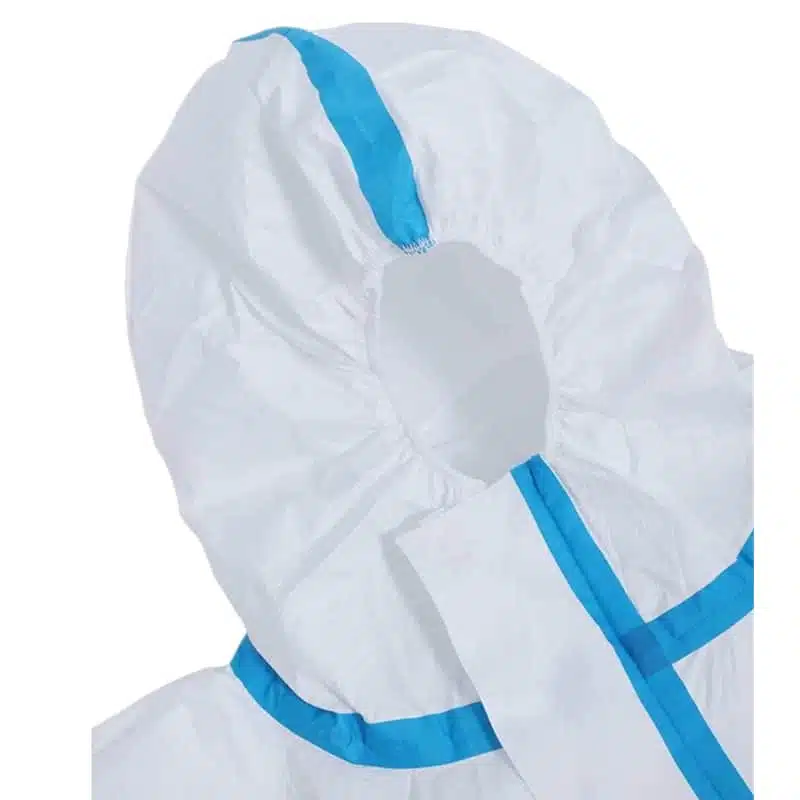 EN14126 standard medical disposable coverall - Imagem 3