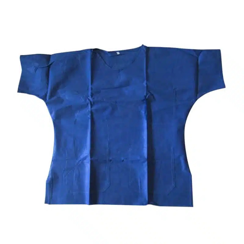 SMS non woven dark blue hospital uniform suits — изображение 3