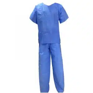Disposable non woven PP scrub suits