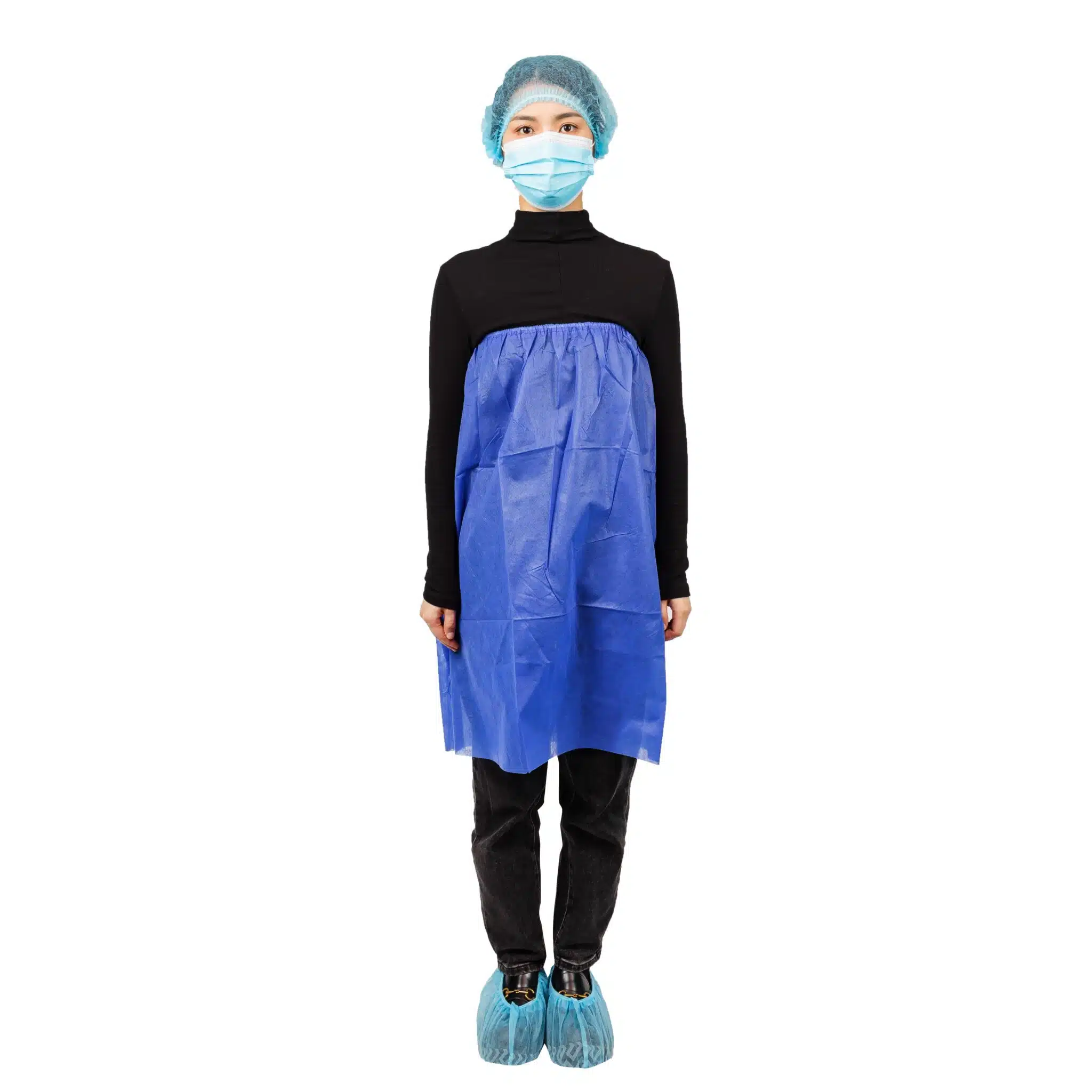 Disposable non woven adjustable towel wrap