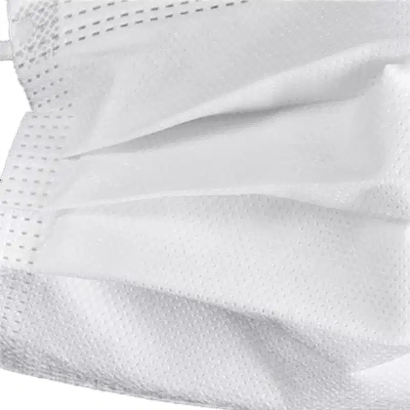High quality disposable 3ply face mask white color - Imagem 4
