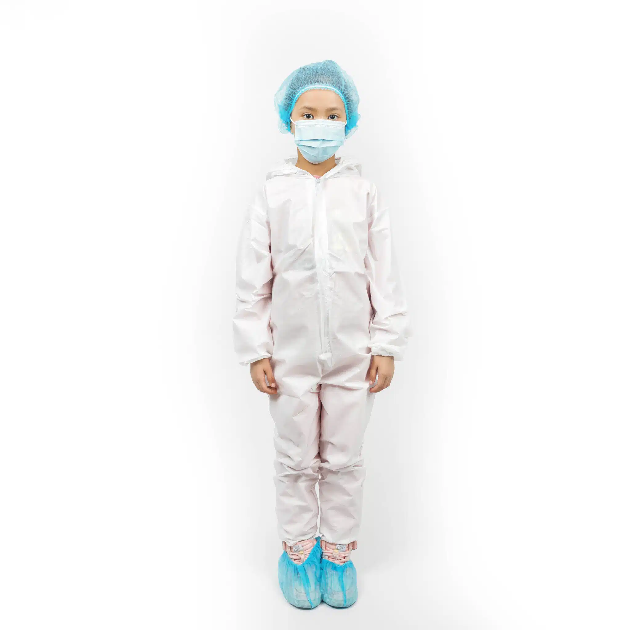 Disposable kids coverall for children protection