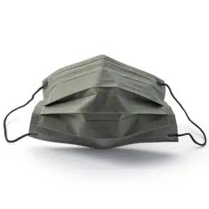 Máscara facial descartável de 3 camadas de cor fria