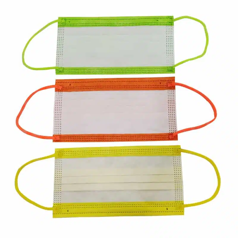 Candy color disposable face mask BFE 99% - 画像 (2)
