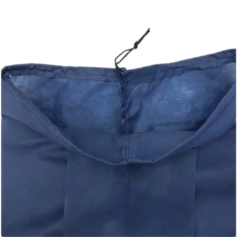 Navy blue disposable urology exam shorts – Image 2