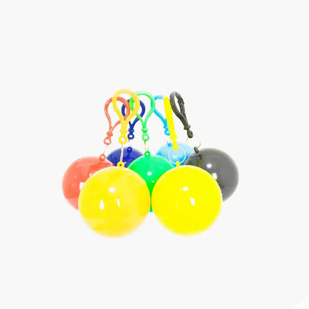 Disposable plastic rain coat with open cuffs — изображение 6