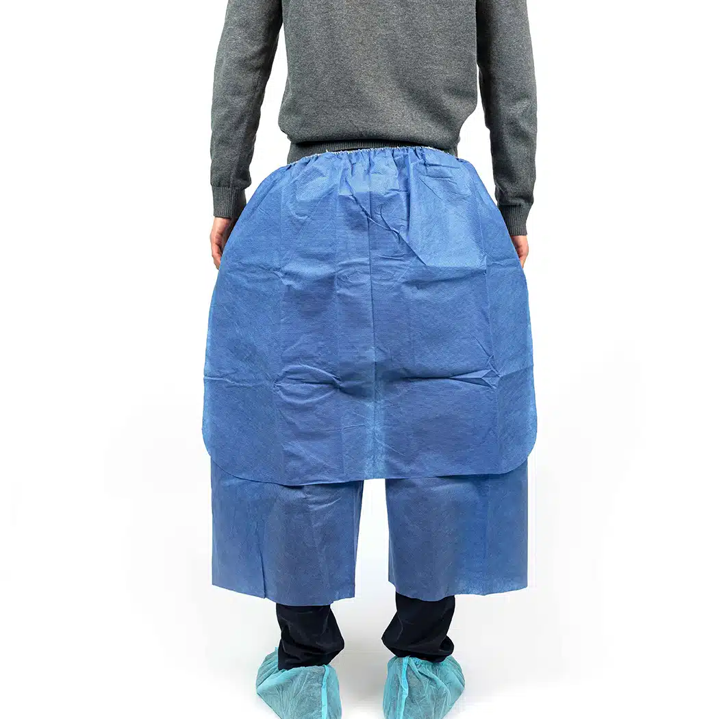 Pantalón corto desechable para examen ultrasónico hospitalario