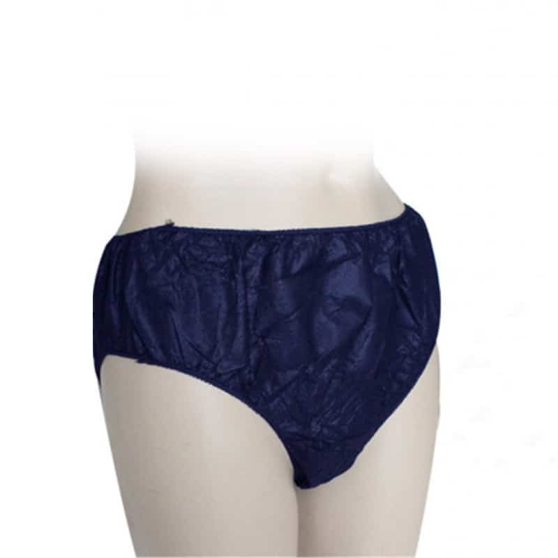 XJ-6pcs/set Women Disposable Panties Non-woven Print Underwear
