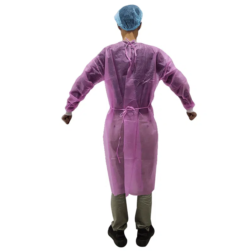 Colorful PP non woven isolation gown - รูปภาพ 3