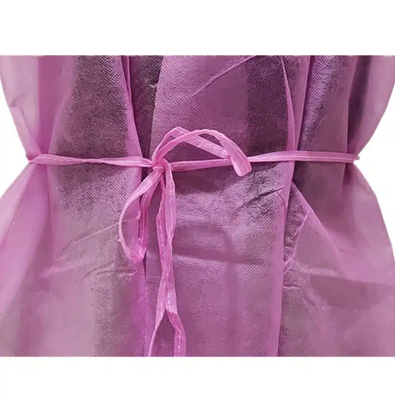 Colorful PP non woven isolation gown - รูปภาพ 4
