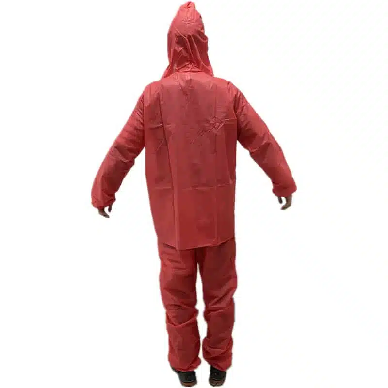 Disposable non woven suits with hood and long sleeves - รูปภาพ 3