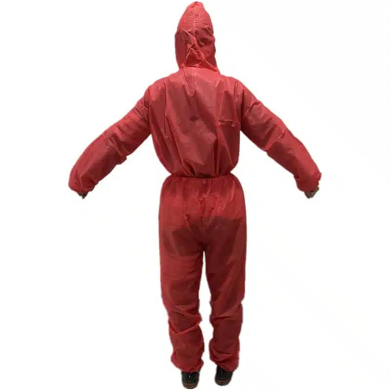 Disposable colorful non woven suits – Image 2