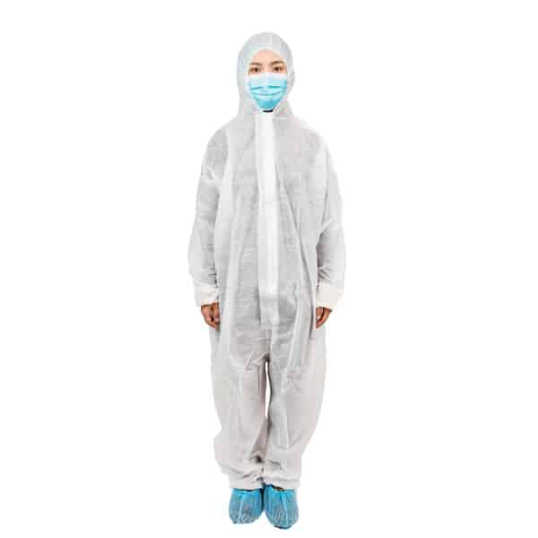 Non woven anti static disposable coveralls - Imagen 4