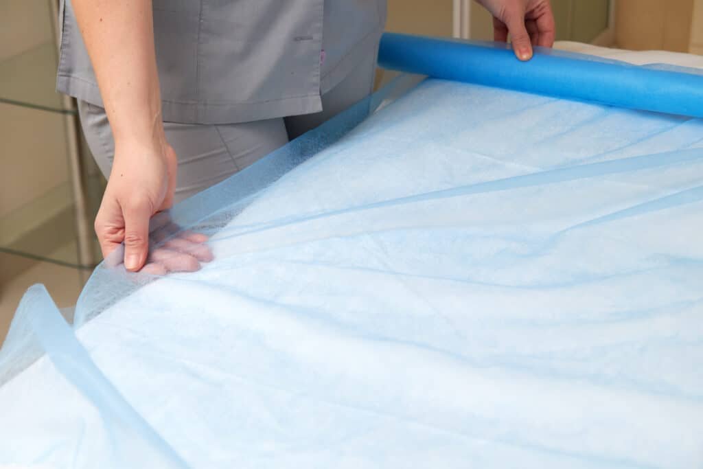 disposable bed linens for massage