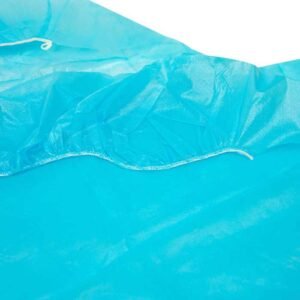 Polypropylene bed sheet coated with PE film
