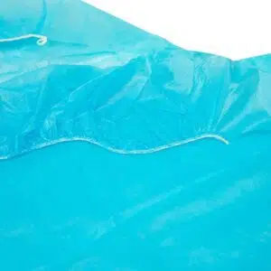 Polypropylene bed sheet coated with PE film