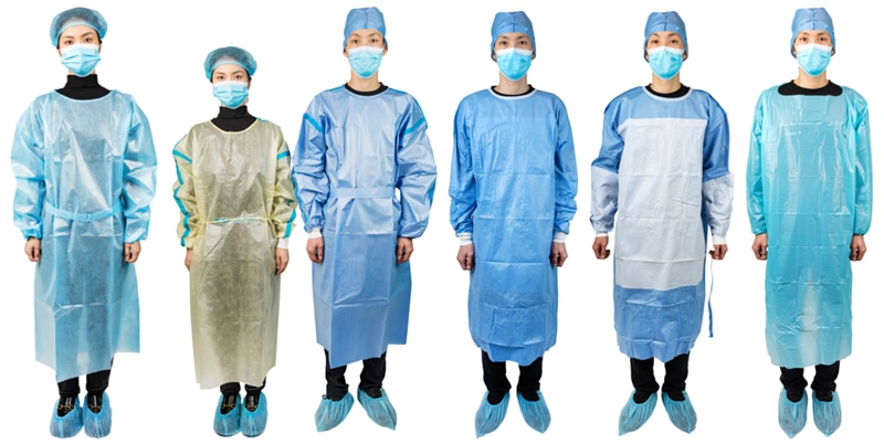 Learn the Key Differences Between Disposable Isolation & Surgical Gowns in  Healthcare Settings