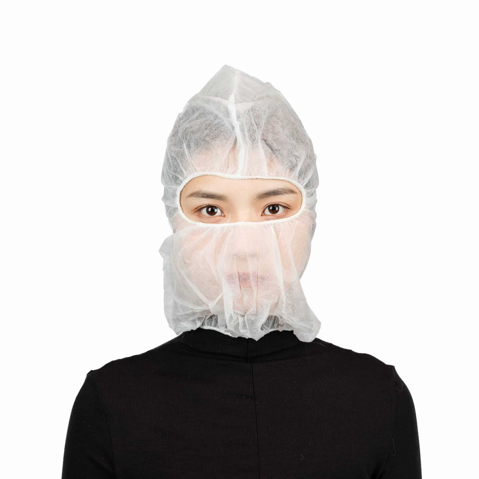 Balaclava Cap for Food Handling, Disposal: PP Non-Woven, Any Color, 100 ...