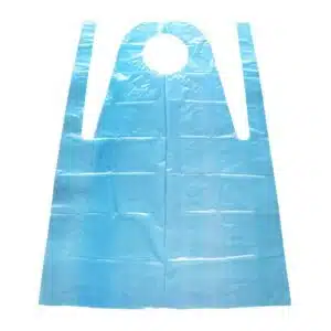 Disposable plastic PE apron