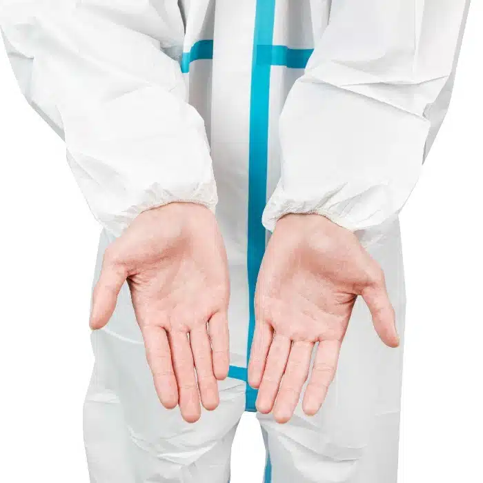 Disposable full body protective medical coverall - Image 4