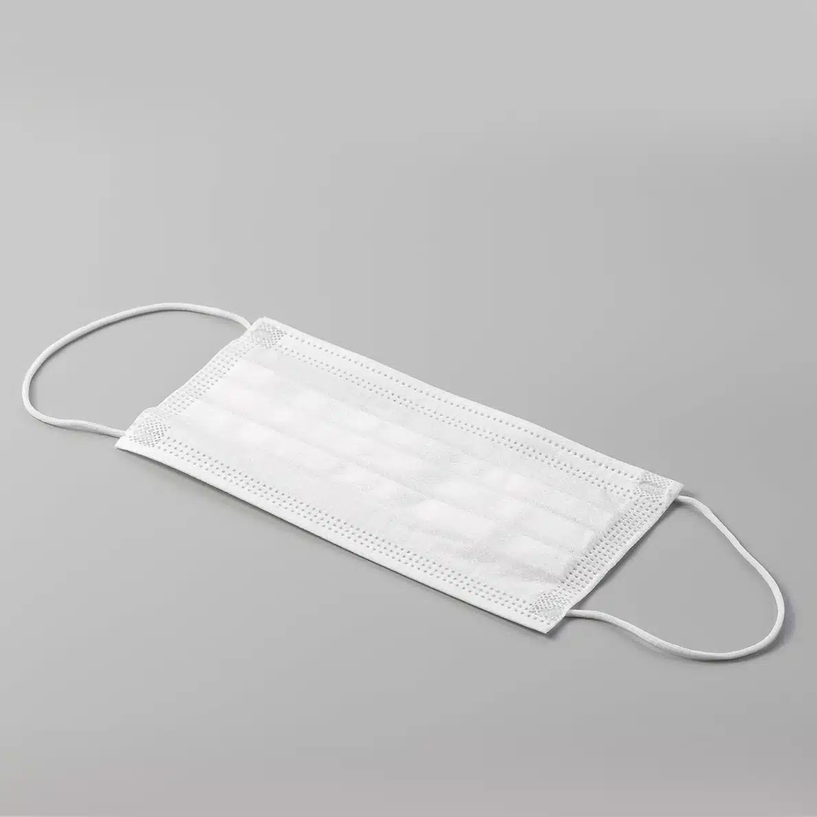 White disposable protective face mask TYPE II - Image 5