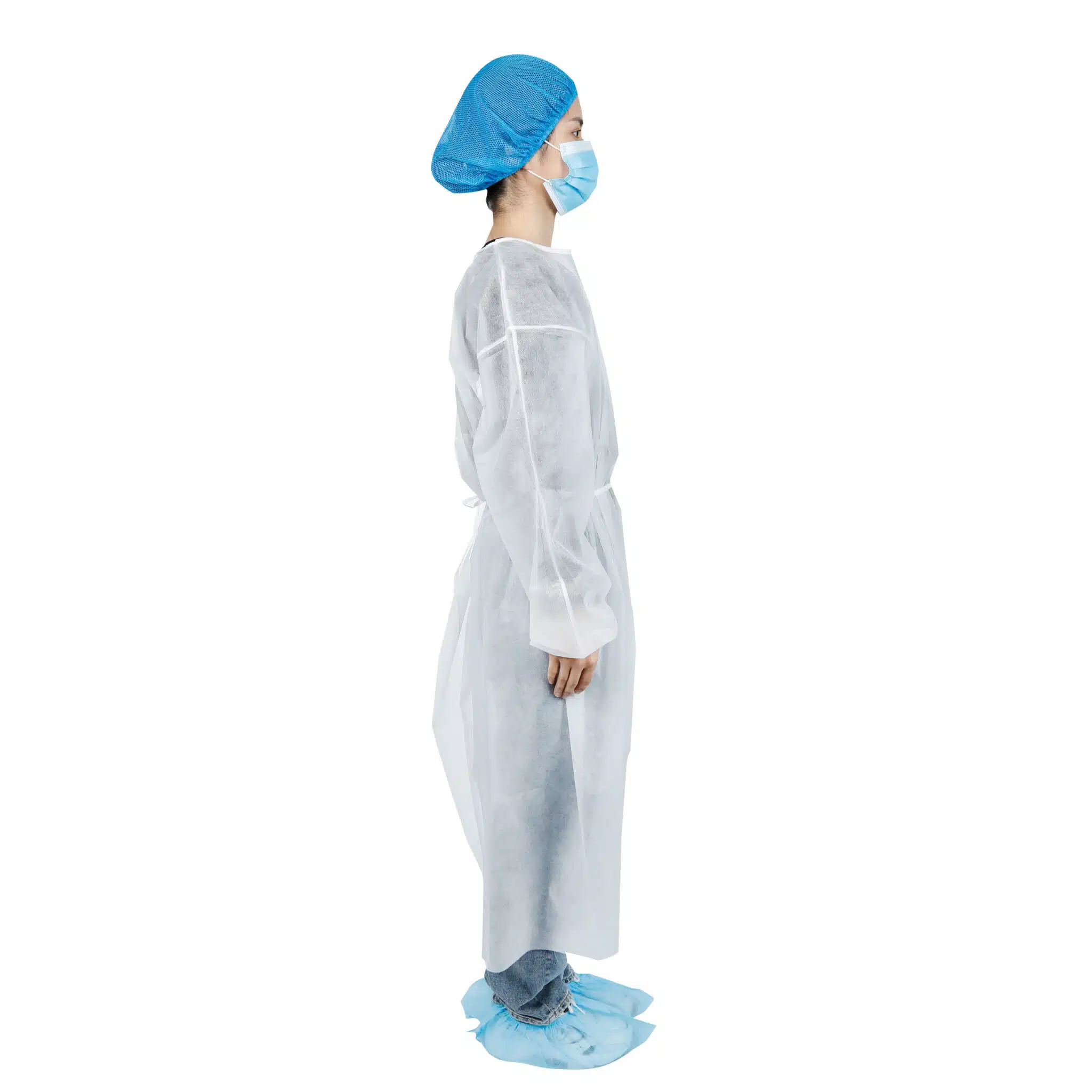 PP non-woven hospital gown - Imagen 2