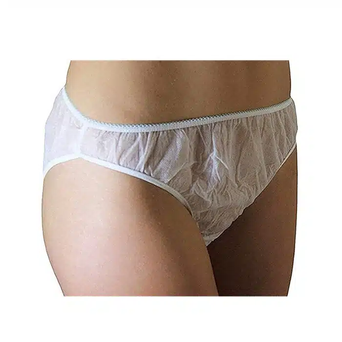 Lady Briefs Disposable Underwear Woman Panties - China Disposable Bras and  Disposable Bra for SPA price