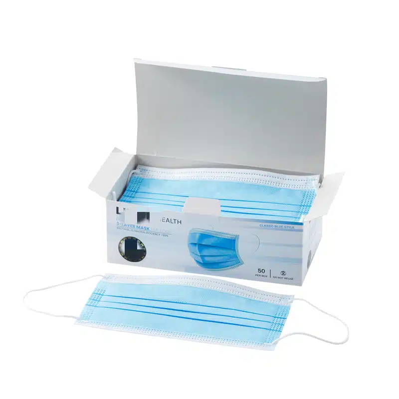 Wholesale disposable face mask blue - 画像 (5)