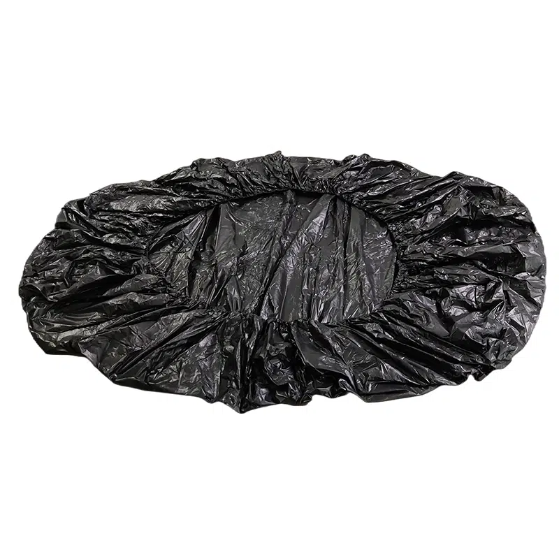 Housses de lit en plastique noir pour le tatouage