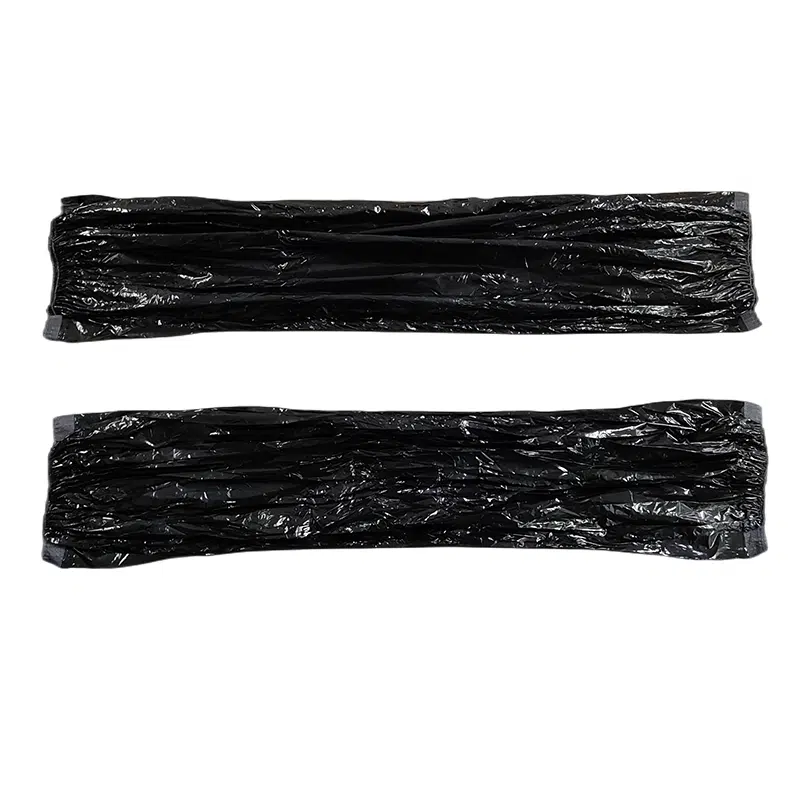 ⁦Black plastic arm sleeves for tattoo⁩ - الصورة ⁦2⁩