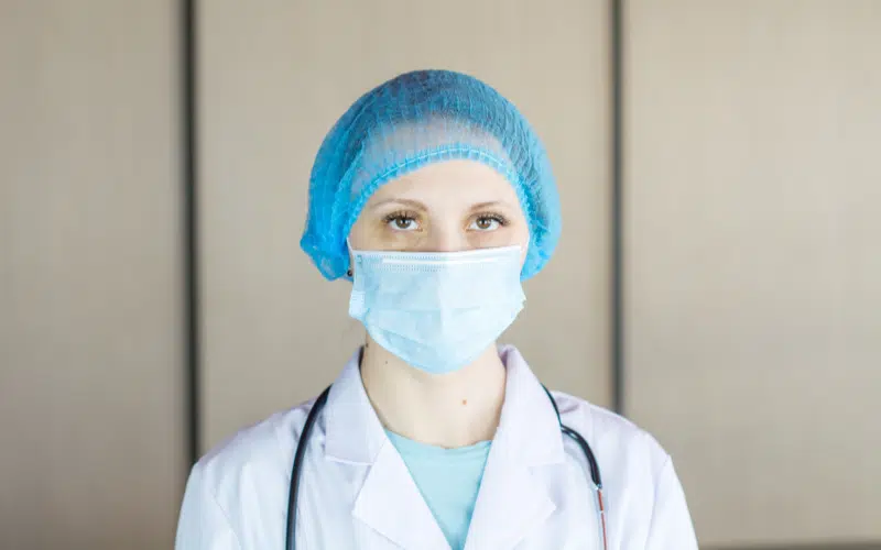 Medical bouffant clip cap for nurse and doctor — изображение 2